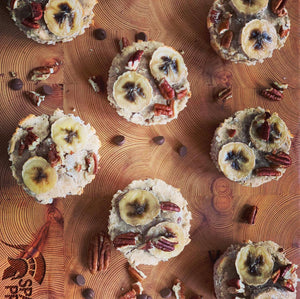 Banana & Pecan Protein Muffins