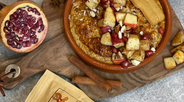 Gingerbread Protein Oat Bake