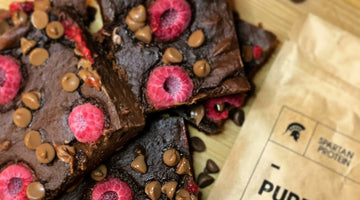 Sweet Potato Protein Brownies