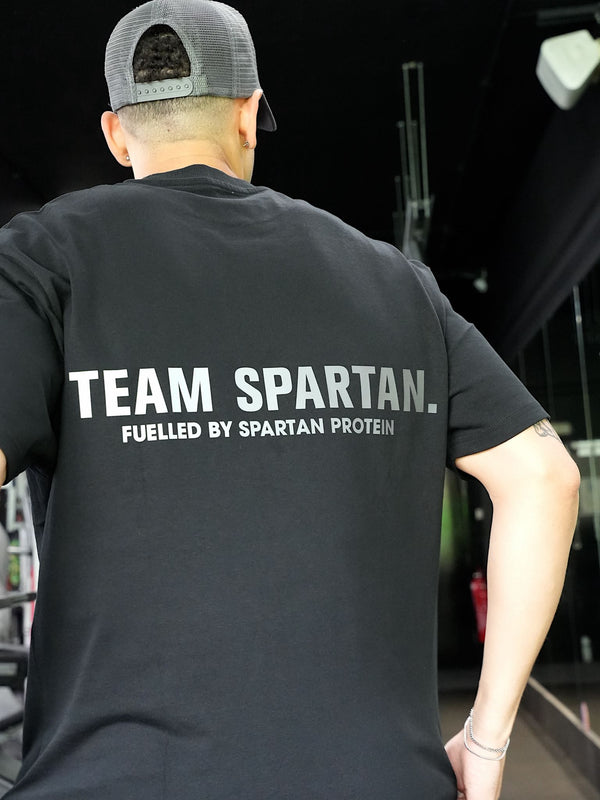 Oversized “Team Spartan” T-Shirt