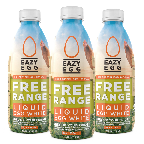 Eazy Egg Free Range Liquid Egg Whites - 1kg