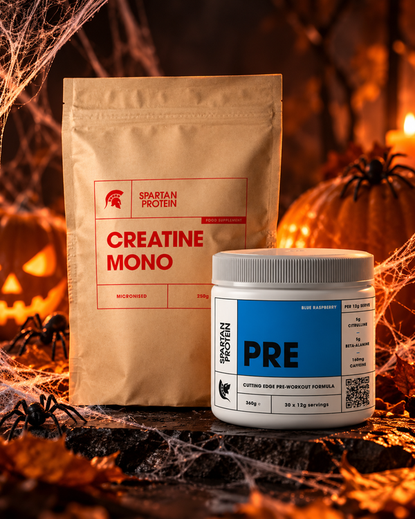 Creatine + PRE Blue Razz | Halloween Bundle
