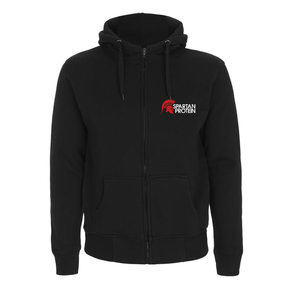 Men’s High Neck Zip-Up Hoodie