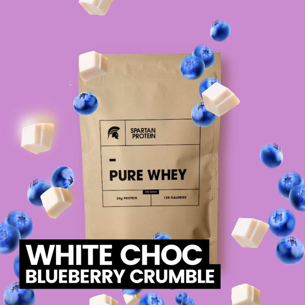 White Choc & Blueberry Crumble Pure Whey