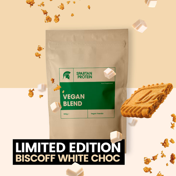 Limited Edition: Biscoff White Choc Vegan Blend
